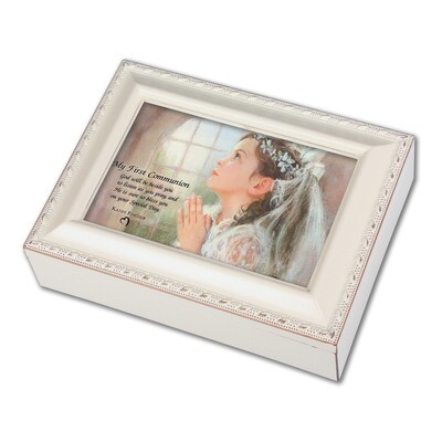 First Communion Girl Ivory Music Box GM11581, MPN: GM11581, 633303135218