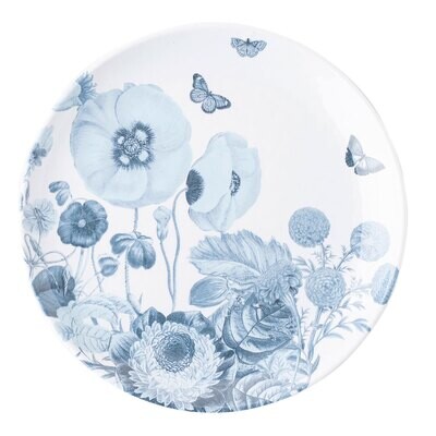 Juliska Field of Flowers Chambray Melamine Dessert Salad Plate FFM02/47, MPN: FFM02/47, 810034838421
