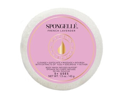 Spongelle Spongette French Lavender Pack of 12 AST-SPGFL