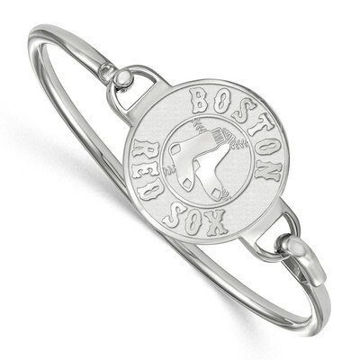 MLB Boston Red Sox Bangle Sterling Silver SS021RSO-8, MPN: SS021RSO-8, 191101773303