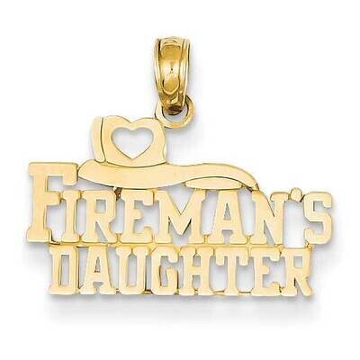 Fireman&#39;s Daughter Pendant 14k Gold C3101, MPN: C3101, 637218015214