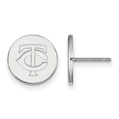 Minnesota Twins Small Disc Earring Sterling Silver SS018TWN, MPN: SS018TWN, 886774628530