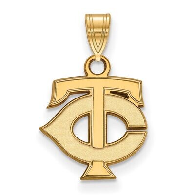 Minnesota Twins Small Pendant 10k Yellow Gold 1Y007TWN, MPN: 1Y007TWN, 886774804705