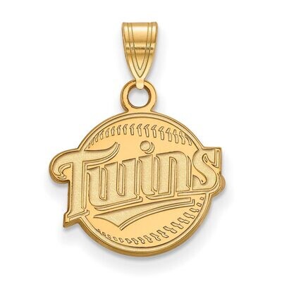 Minnesota Twins Small Pendant 10k Yellow Gold 1Y020TWN, MPN: 1Y020TWN, 886774764214