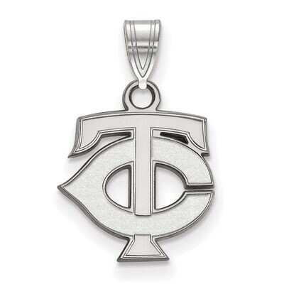 Minnesota Twins Small Pendant 14k White Gold 4W007TWN, MPN: 4W007TWN, 886774834399