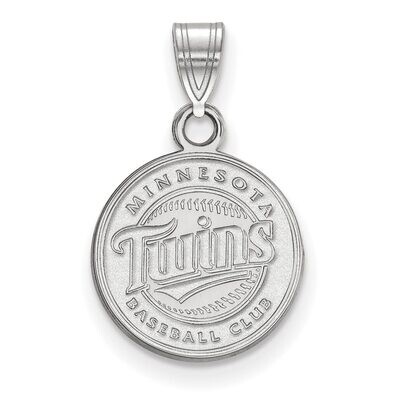 Minnesota Twins Small Pendant 10k White Gold 1W001TWN, MPN: 1W001TWN, 886774766614