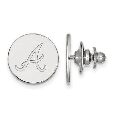 Atlanta Braves Lapel Pin 14k White Gold 4W006BRA, MPN: 4W006BRA, 886774832999