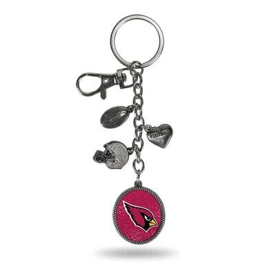 NFL Arizona Cardinals Sparo Charm Key Ring GC6924, MPN: GC6924, 767345693631