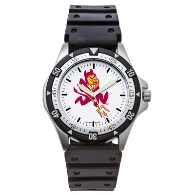 Arizona State University Option Sport Watch With Pu Rubber Strap AZS135