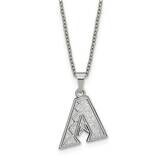 MLB Arizona Diamondbacks Pendant With Necklace Stainless Steel ST516DIA, MPN: ST516DIA, 191101222122