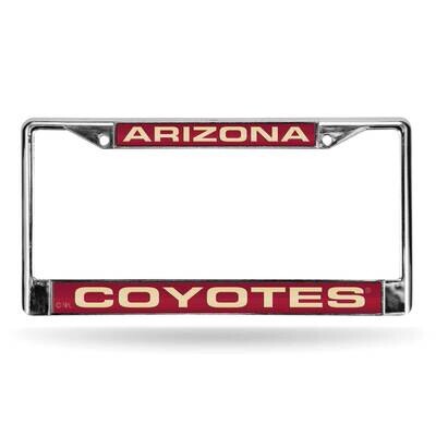NHL Arizona Coyotes Laser Chrome Car License Plate Frame GC7102, MPN: GC7102, 94746467715