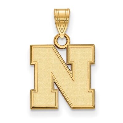 University of Nebraska Small Pendant 10k Yellow Gold 1Y084UNE, MPN: 1Y084UNE, 886774823201