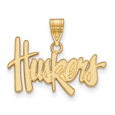 University of Nebraska Medium Pendant 10k Yellow Gold 1Y003UNE, MPN: 1Y003UNE, 886774800189