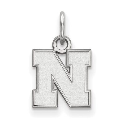 University of Nebraska x-Small Pendant 14k White Gold 4W083UNE, MPN: 4W083UNE, 886774855028