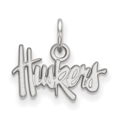 University of Nebraska x-Small Pendant 10k White Gold 1W001UNE, MPN: 1W001UNE, 886774767017