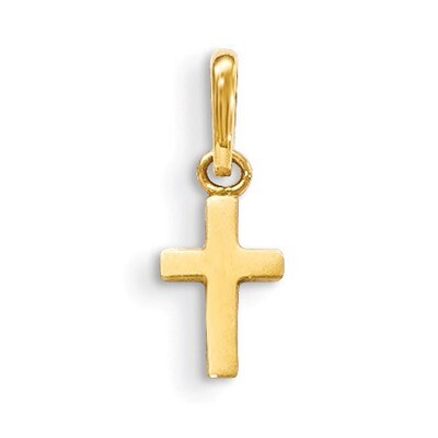 Children&#39;S Cross Pendant 14k Gold GK872, MPN: GK872, 191101362323