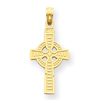 Reversible God is Love Celtic Cross Pendant 14k Gold C3802, MPN: C3802, 637218083398