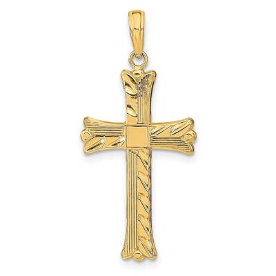 Cross Pendant 14k Gold K9603, MPN: K9603, 63721814844