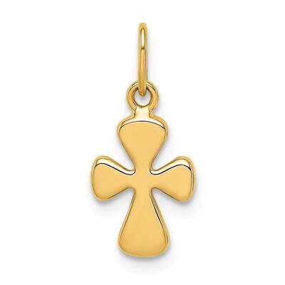 Cross Pendant 14k Gold Polished  YC1357, MPN: YC1357, 886774003290