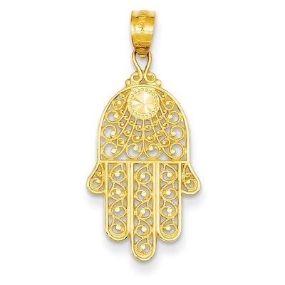 Hand of God Pendant 14k Gold XR1398, MPN: XR1398, 886774619590