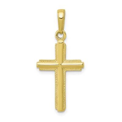 Cross Pendant 10k Gold 10K5447, MPN: 10K5447, 63721817708