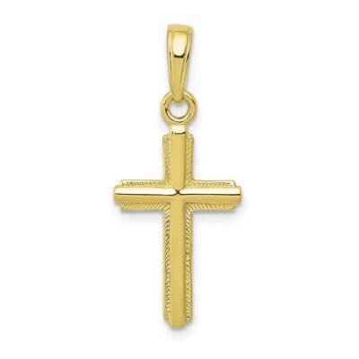 Cross Pendant 10k Gold 10K5448, MPN: 10K5448, 63721816275
