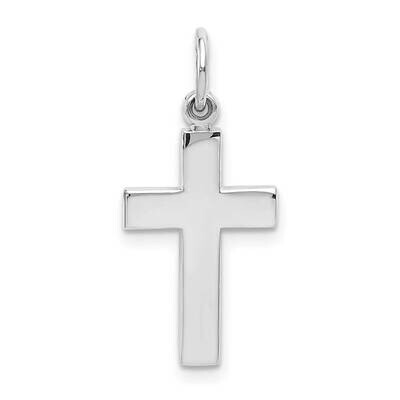 Cross Pendant 10k White Gold 10K360, MPN: 10K360,