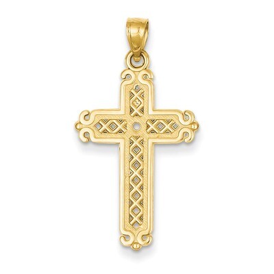 Cross Pendant 14k Gold C4281, MPN: C4281, 886774023076