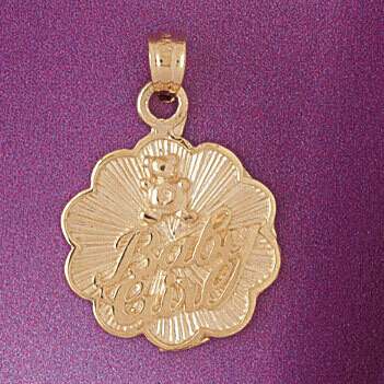 Dazzlers Jewelry Baby Boy Pendant Necklace Charm Bracelet in Yellow, White or Rose Gold 5955, MPN: …