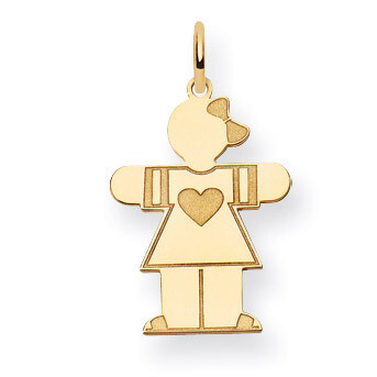 Kid Charm 14k Gold XK1148Y, MPN: XK1148Y, 883957470597