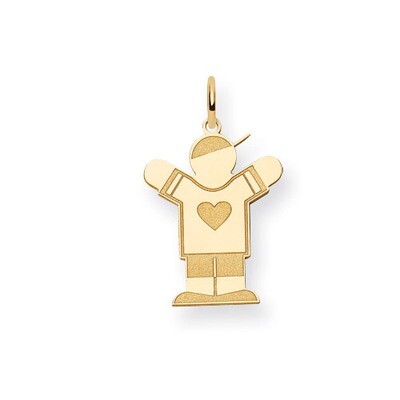 Kid Charm 14k Gold XK1147Y, MPN: XK1147Y, 883957446219