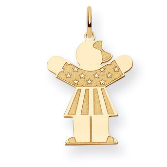 Kid Charm 14k Gold XK1134Y, MPN: XK1134Y, 883957470504
