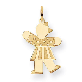 Kid Charm 14k Gold XK1128Y, MPN: XK1128Y, 883957446066