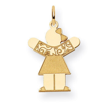 Kid Charm 14k Gold XK1127Y, MPN: XK1127Y, 883957415178