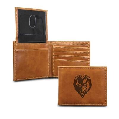NFL Baltimore Ravens Brown Faux Leather Bi-fold Wallet GC7257, MPN: GC7257, 767345880215