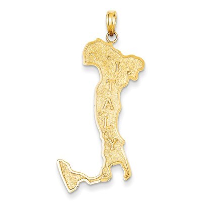 Large Italy Pendant 14k Gold K4922, MPN: K4922, 637218162994