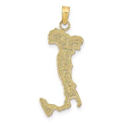 Italy Charm 10k Gold 10K4921, MPN: 10K4921,