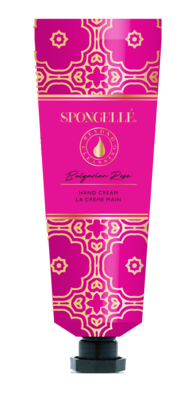 Spongelle Hand Cream Bulgarian Rose 2Oz. Pack of 6 AST-HCBR