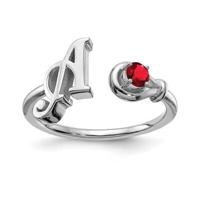 A Ring with 3.0mm Birthstone 10k White Gold 10XNR81AW, MPN: 10XNR81AW, 191101993381