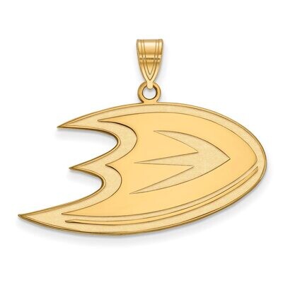 Anaheim Ducks Large Pendant 14k Yellow Gold 4Y004MDU, MPN: 4Y004MDU, 886774738734