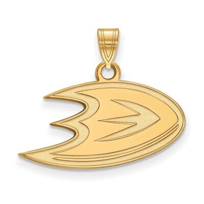 Anaheim Ducks Small Pendant Gold-plated Silver GP002MDU, MPN: GP002MDU, 886774740751