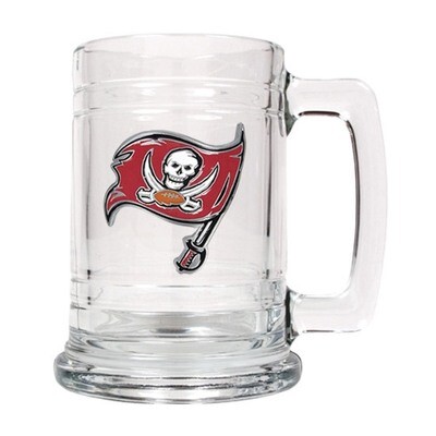 Tampa Bay Buccaneers 15oz Glass Tankard GC257, MPN: GC257, 89006595284