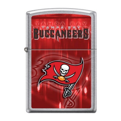 Zippo Tampa Bay Buccaneers High Polish Chrome Lighter GL6586, MPN: GL6586, 191693109139