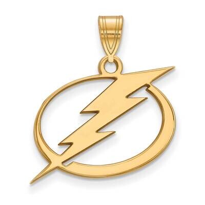 NHL Tampa Bay Lightning Large Pendant 10k Yellow Gold 1Y004LIG, MPN: 1Y004LIG, 191101482885
