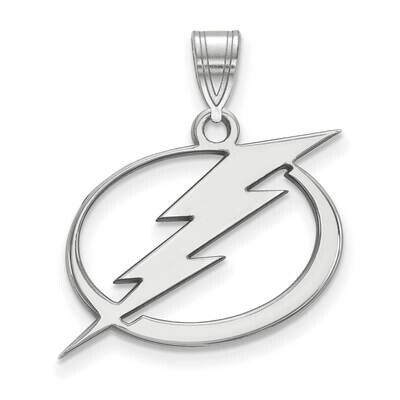 NHL Tampa Bay Lightning Large Pendant 10k White Gold 1W004LIG, MPN: 1W004LIG, 191101482908