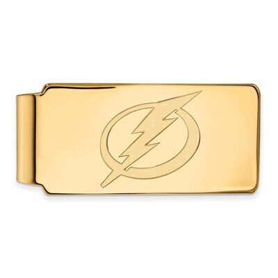 Tampa Bay Ligtning Money Clip 10k Yellow Gold 1Y022LIG, MPN: 1Y022LIG, 886774735757