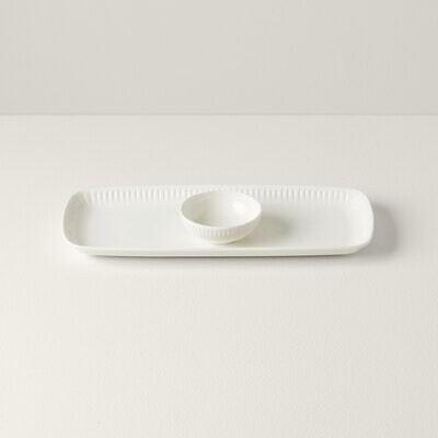 Lenox Profile Hors DÕoeuvre TrayWith Dip Bowl Set 892184, MPN: 892184,