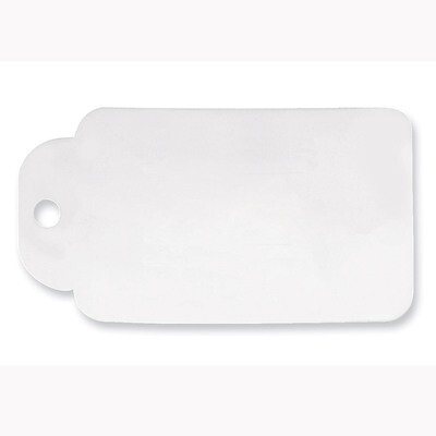 Blank Christmas Gift Tag Sterling Silver QQ352B, MPN: QQ352B,