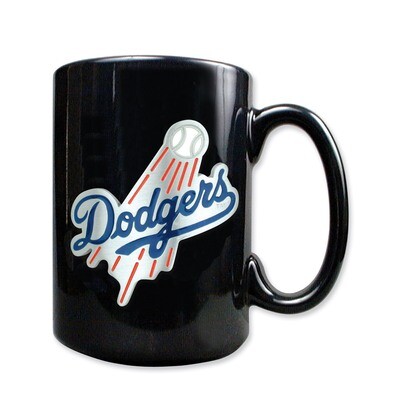 Los Angeles Dodgers 15oz Black Ceramic Mug GC793, MPN: GC793, 89006604962