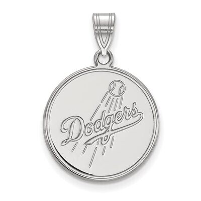 Los Angeles Dodgers Large Pendant Sterling Silver SS026DOD, MPN: SS026DOD, 886774629810